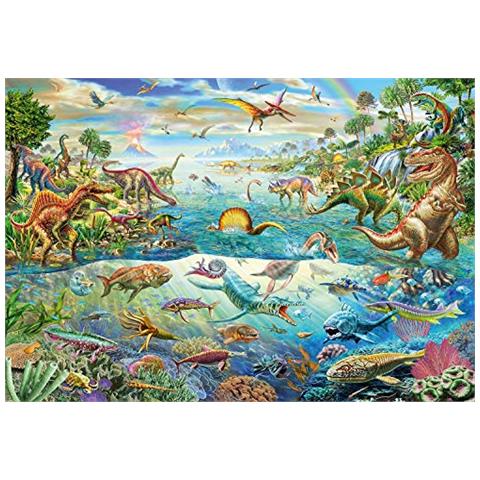 Schmidt Puzzle Scopri I Dinosauri 200 Pezzi, 56253 - Foto 2