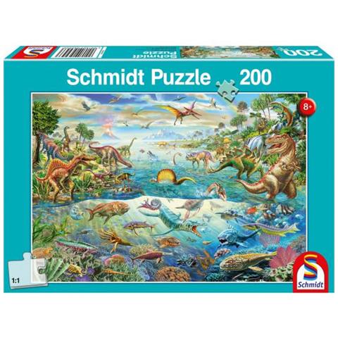 Schmidt Puzzle Scopri I Dinosauri 200 Pezzi, 56253 - Foto 5