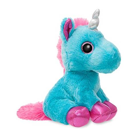 World 60860 sparkle Tales Moonbeam Unicorno Peluche, Turchese, 17,8 cm - Foto 2