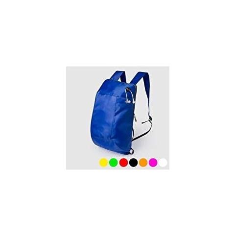 Uscita Bigbuy Zaino Outdoor Pieghevole Cuffie 145567. S1411225, Zainetto Unisex-adulto, Giallo, Taglia Unica - Foto 1