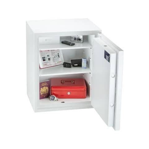 Cassaforte Bianco - Ral 9003 Con Serratura Elettronica. 24 Lt. Ss1182 E - Foto 1