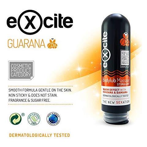 Massaggio Intimo Excite Base Dacqua Lubrificante Gel Con Guaran Organico Per Uomini E Donne. Excite Te Stesso Ancora Di Pi - Foto 4