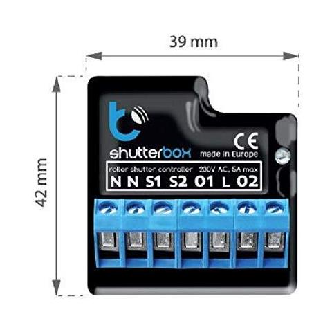 Shutterbox 2.0 Cieco Box Display Senza Fili Domestico Per Il Controllo Wireless Elettrico Persiane Tende Schermi Di Proiezione Con Smart Telefoni E Compresse Provenienti Da Tutto Il Mondo. - Foto 4