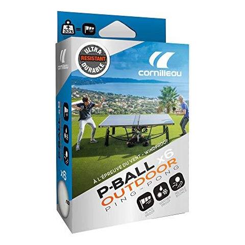 Outdoor Ultradurable Ping Pong Palline Bianco Un Formato - Foto 1