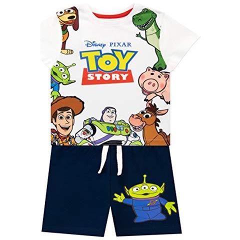 Disney Ragazzi Toy Story T-shirt E Pantaloncini Set Multicolore 4 A 5 Anni - Foto 1