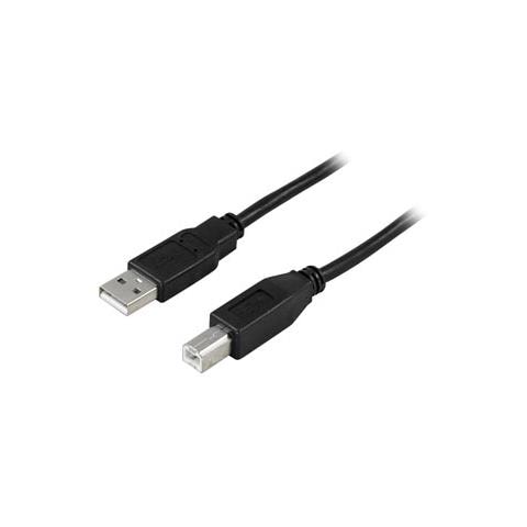 Cavo USB 2.0 A maschio/B maschio angolato 3 m