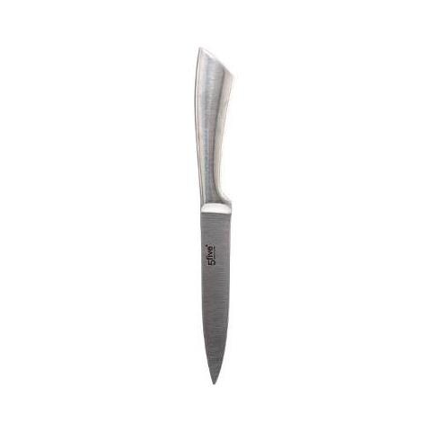 Set Di Coltelli Da Cucina Su Una Cremagliera, Acciaio Inossidabile, 5 Coltelli + Forbici - Foto 7