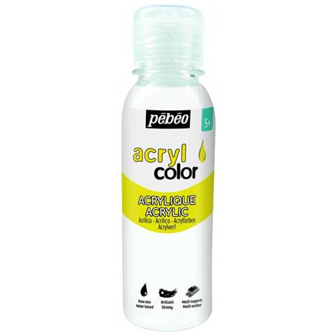 Pittura Acrilica Multisuperficie - Bianco - 150 Ml - Foto 1
