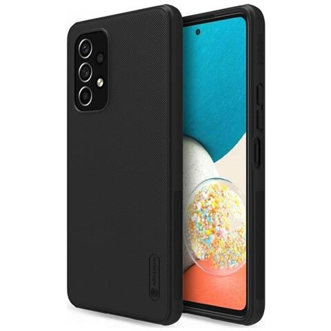 Custodia Frosted Pro Shell Posteriore Rigida Antiscivolo Samsung Galaxy A53 5g A536 Black - Foto 1