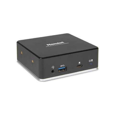 Docking Station Universale per Notebook PD8000 3x USB 3.0 / 2x HDMI / LAN Nero + Power Delivery 85W - Foto 1