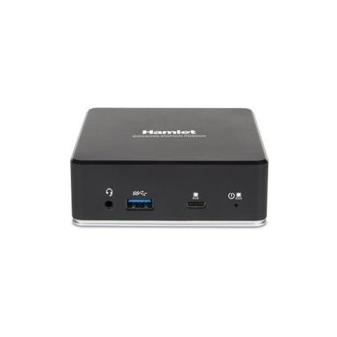 Docking Station Universale per Notebook PD8000 3x USB 3.0 / 2x HDMI / LAN Nero + Power Delivery 85W - Foto 2
