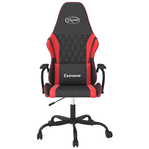 Sedia Da Gaming Nera E Rossa In Similpelle - Foto 2