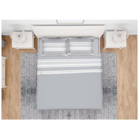 Completo Lenzuola In Cotone Rubino Matrimoniale Maxi Con Cordonetto - Foto 13