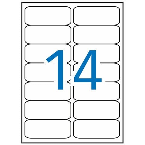 Etichette Per Stampante Apli 100 Fogli 99,1 X 38,1 Mm A4 - Foto 2