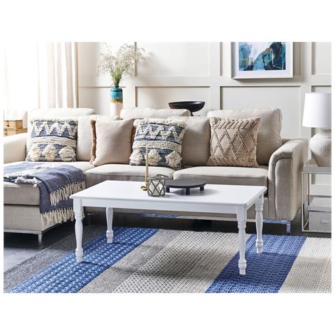 Tavolino Da Caffè Kokomo Bianco - Foto 1