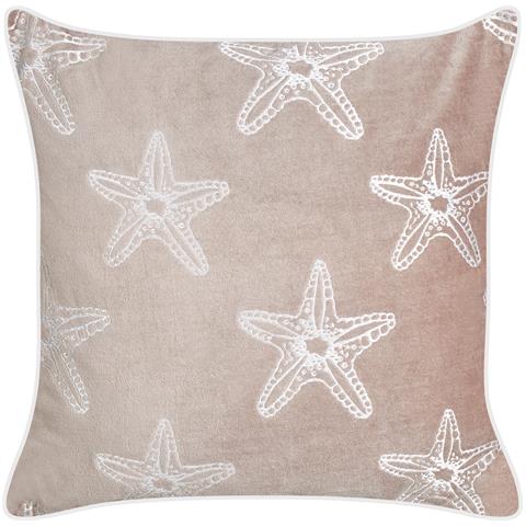 Set Di 2 Cuscini Ceramium Cotone 45 X 45 Cm Rosa Pastello - Foto 7