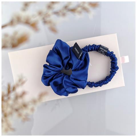 Doux Set Scrunchies S E M In Seta - Foto 2