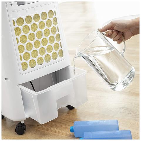 Ventilatore Evaporativo Raffrescatore Oscillante 110w A 3 Velocità Con Ruote Niklas Iceberg - Foto 2