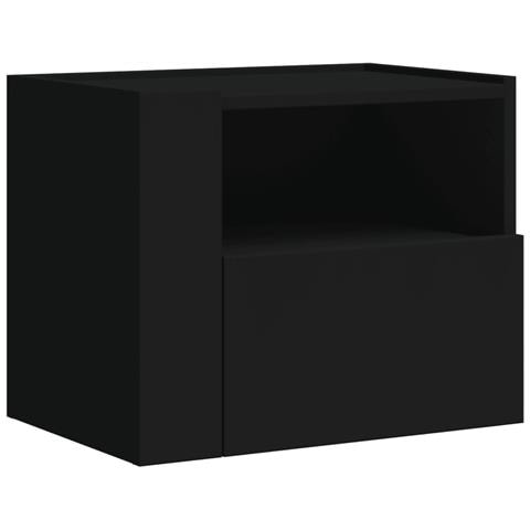 Comodino a Muro Nero 45x30x35 cm - Foto 2