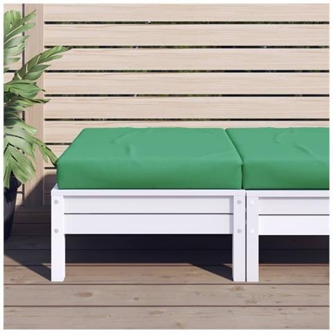 Cuscino Per Pallet Verde 60x60x8 Cm In Tessuto Oxford - Foto 1