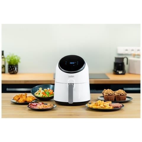 Friggitrice ad Aria LBNHAF2500WT Capacità 2.5 Litri 1300 Watt Colore Bianco - Foto 2