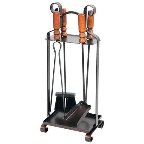 Set Kit Attrezzatura Camino Caminetto Stufa Totem - Foto 1