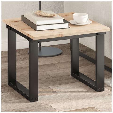 Piano Tavolo 50x50x1,7 Cm Quadrato In Legno Massello Di Pino - Foto 1