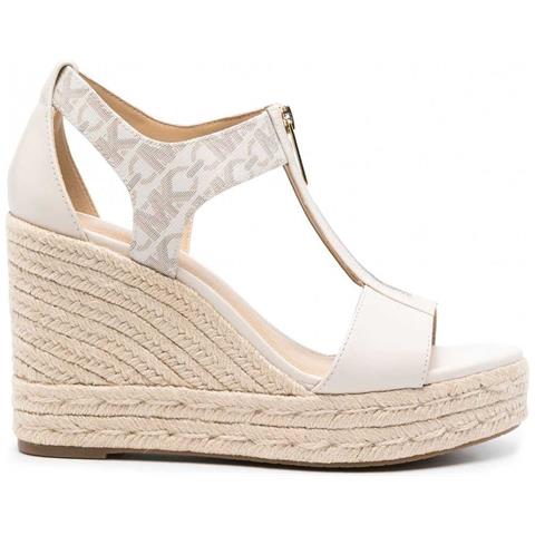 Berkley Mid Wedge Sandals Sandali Pelle Di Mucca Scarpe Donna Beige Eu 41, 40r4brms1b-099 - Foto 1