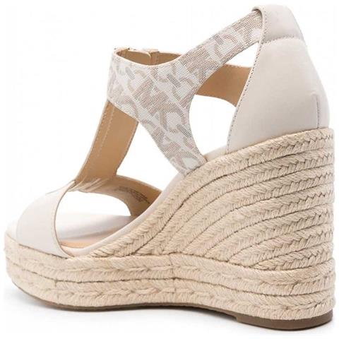 Berkley Mid Wedge Sandals Sandali Pelle Di Mucca Scarpe Donna Beige Eu 41, 40r4brms1b-099 - Foto 3