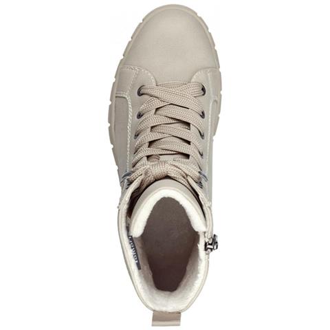 Lace Boot Shell Stivaletti Sintetico E Tessile Scarpe Donna Beige Eu 38, 1-25226-43 425 - Foto 3