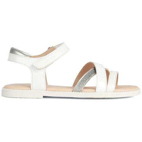 Sandal Karly Sandali Sintetico Scarpe Bambina Bianco Eu 28, J5235d 00254 C1000 - Foto 1