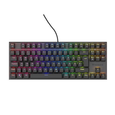 Thor 303 TKL tastiera Gaming USB QWERTZ Tedesco Nero - Foto 7