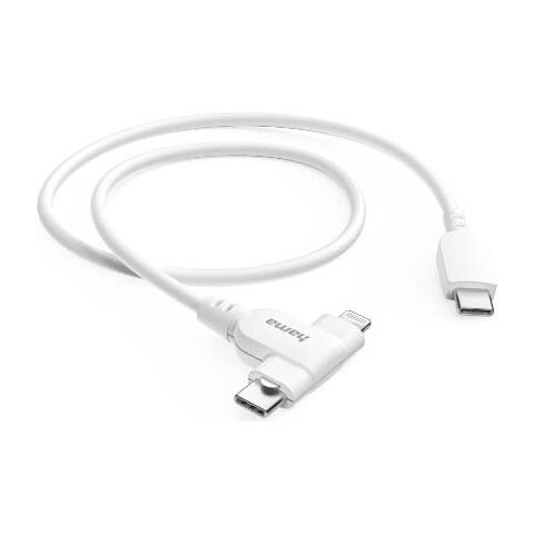 00201722 cavo USB USB 2.0 1,5 m USB C USB C /Lightning Bianco - Foto 2