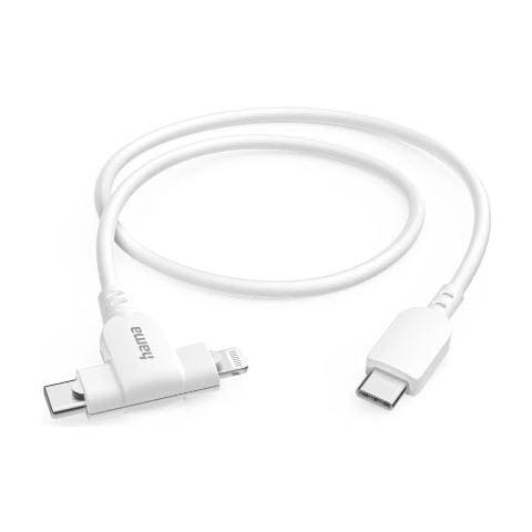 00201722 cavo USB USB 2.0 1,5 m USB C USB C /Lightning Bianco - Foto 1