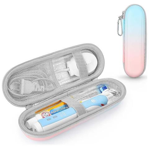 Custodia Da Viaggio Per Spazzolino Elettrico - Custodia Rigida In Eva Per Spazzolino Multicolor - Foto 2
