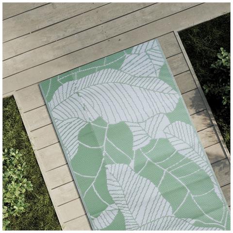 Tappeto Da Esterno Arakil Verde 80x150 Cm In Pp - Foto 1