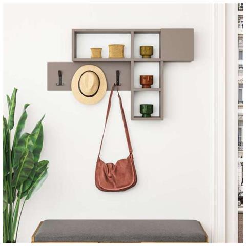 Appendiabiti Da Parete Game Light Mocha - Foto 1