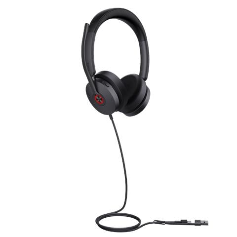 UH48 Dual UC USB-C /A Auricolare Cablato A Padiglione Musica e Chiamate USB Type-C / USB Type-A Nero - Foto 6