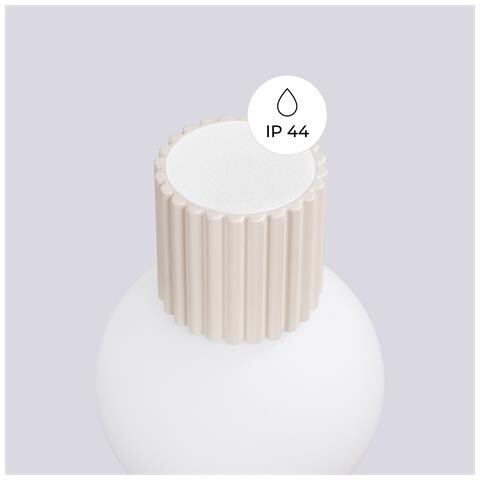 Lampada Da Parete Halo Beige Ip44 Sl. 1717 - Moderno Lampada Da Parete Beige 12x12x17 Cm - Foto 8