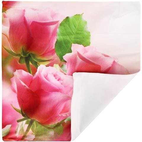 Set Di 2 Copricuscini 40x40 Cm Design Bouquet Di Rose - Foto 2