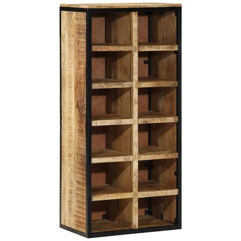 Mobile per scarpe 50x30x110 cm Legno massello - Foto 1