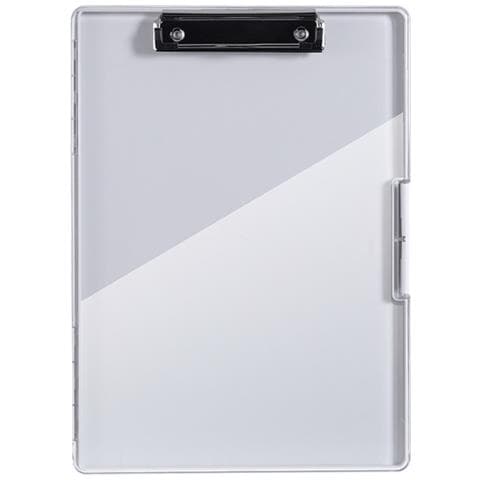 Cartella Portadocumenti Scrivibile Trasparente - Organizzatore A4 Con Superficie Lavagna E Porta Penna White+grey - Foto 1