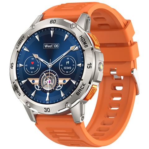 Smartwatch Multifunzionale Con Monitoraggio Della Salute E Chiamata Bluetooth, Compatibile Con Android E Ios Orange - Foto 2