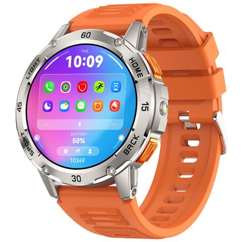 Smartwatch Multifunzionale Con Monitoraggio Della Salute E Chiamata Bluetooth, Compatibile Con Android E Ios Orange - Foto 7