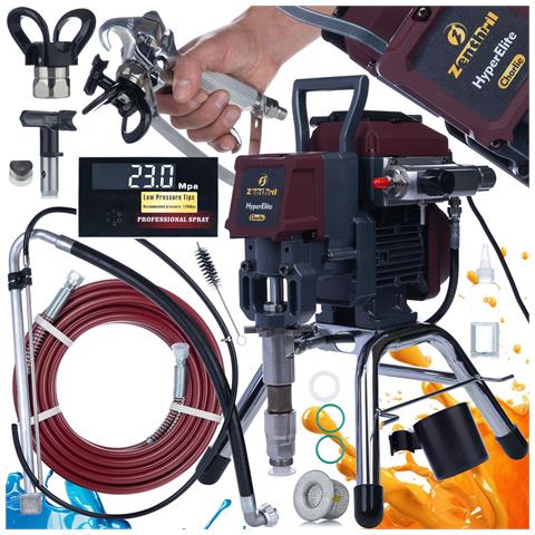 Pompa A Pistone Zenthril Charlie 2500w - 25mpa, 3,5l /min | Verniciatura Professionale E Industriale | Tecnologia Hyperelite - Foto 1