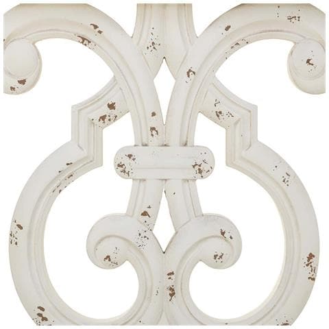 Tavolino Da Ingresso In Legno Bianco 110x36x91h Cm - Foto 8