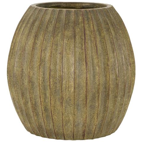 Vaso Breeze Medio In Magnesio Verde Anticato - Foto 1