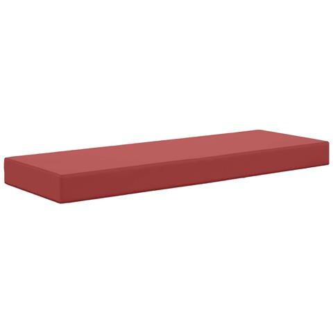 Cuscino da Sedia Esterno Rosso vino 111,5 x 40 x 8 cm - Foto 1