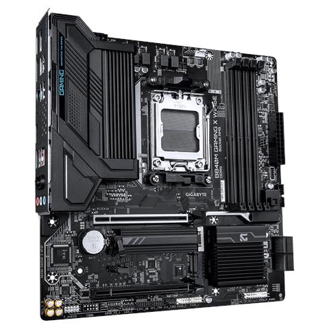 B840M GAMING X WIFI6E Scheda Madre - CPU AMD Ryzen 9000, VRM a 8+2+2 fasi, fino a 8200 MHz DDR5 (O.C.), 2× M. 2 PCIe 4.0, Wi-Fi 6E, LAN 2,5 GbE, USB 3.2 Gen 1 - Foto 4