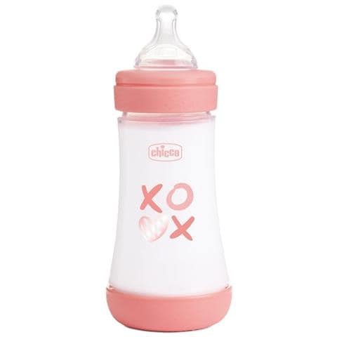 Biberon P5 240ML Med Silicone Girl - Foto 1